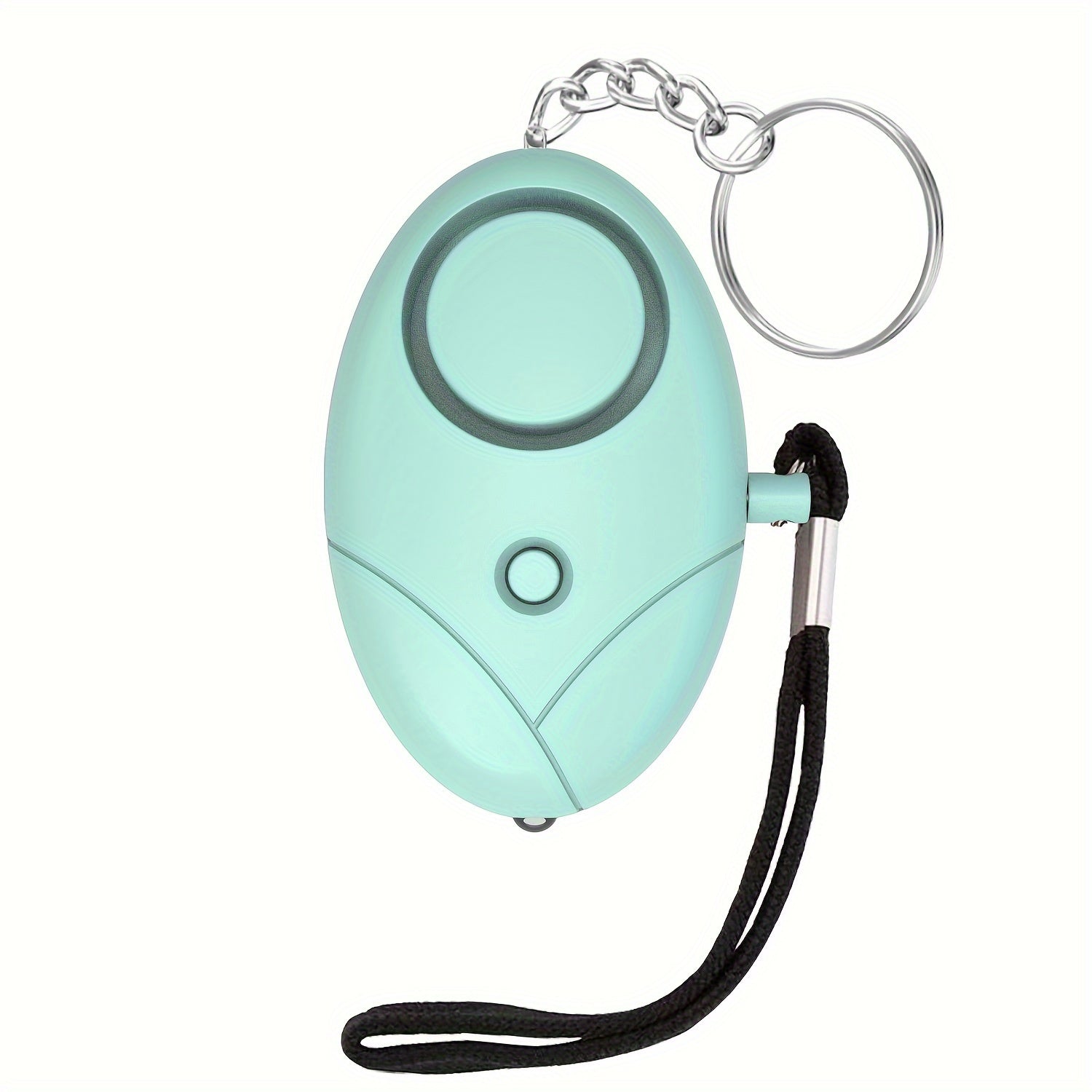 Women Men Elderly Personal Safety Alarm Keychain with LED Light 130DB