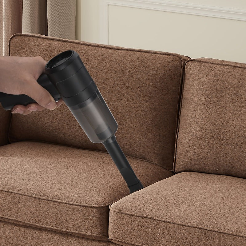 Kichik avtomobillar uchun yuqori quvvatli mini avtomobil changyutgichi, puflash, so'rish va yoritish uchun ko'p maqsadli, 10 ta muhim bayramlar uchun mos.