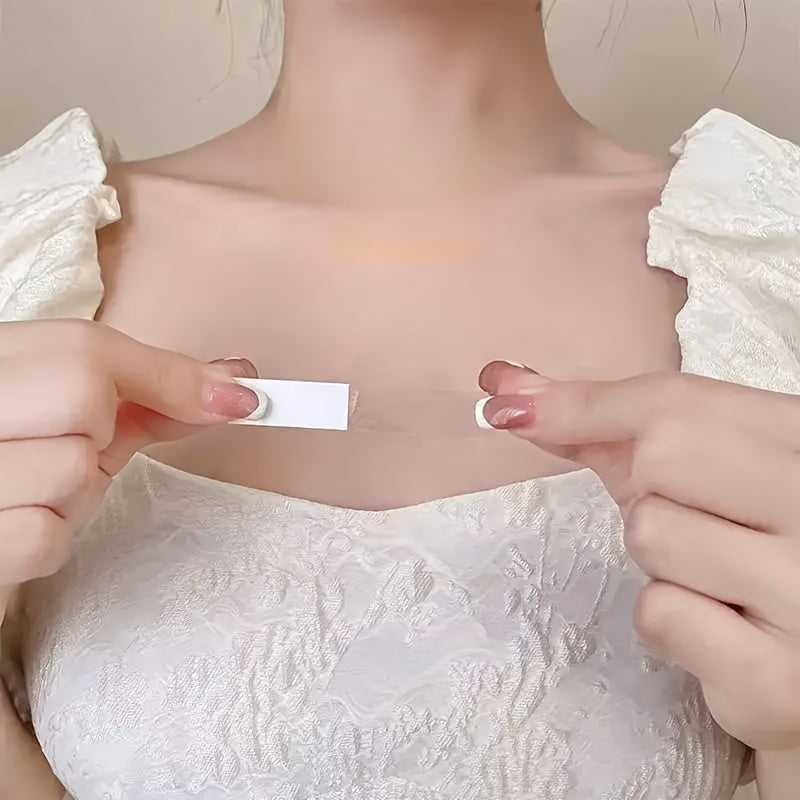72 Invisible Anti-Slip Stickers for Shirt Neck Lingerie Underwear Accessories