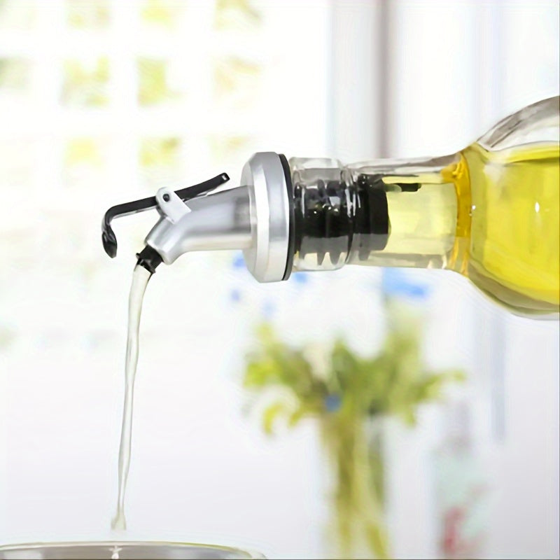 Leakproof Olive Oil and Vinegar Bottle Stoppers Set for Salad Dressing and Cooking 2 or 4 Pieces