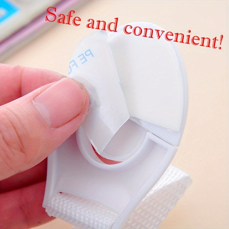 Kids Safety Cabinet Locks Set of 10 Baby Proof Drawer and Door Locks Plastic