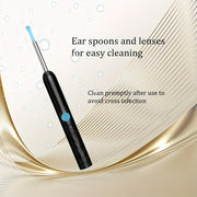Ear Cleaning Kit with 7 Spoon Cleaners and Rechargeable Lithium Battery