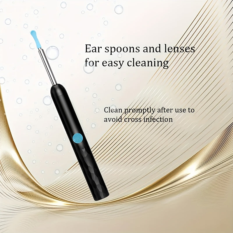 Ear Cleaning Kit with 7 Spoon Cleaners and Rechargeable Lithium Battery