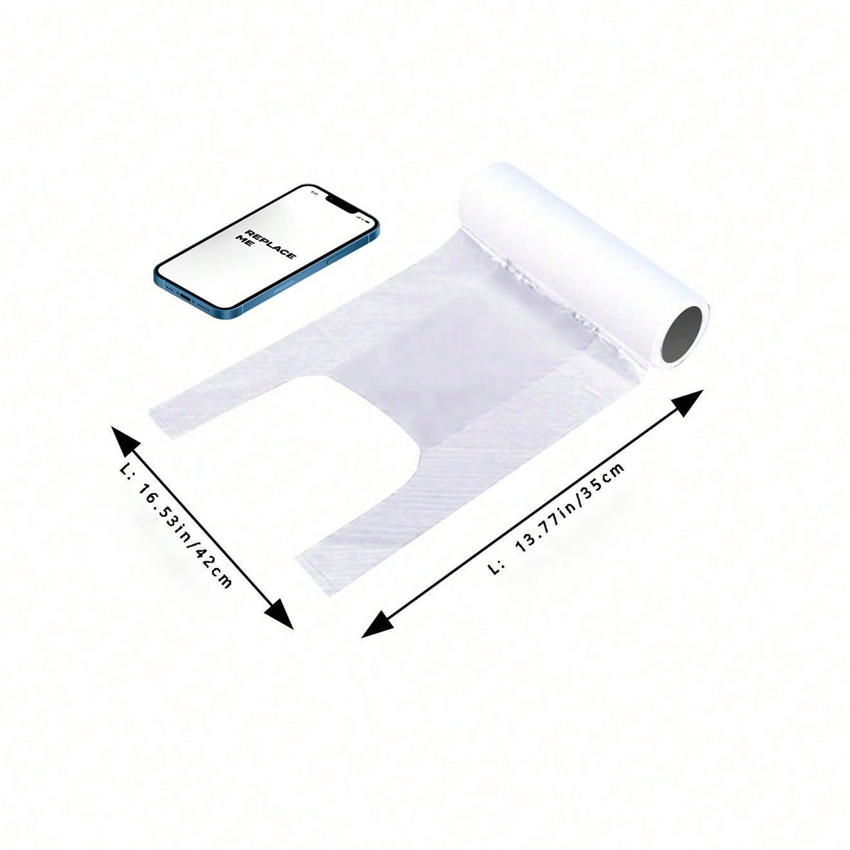 Oziq-ovqat sifatli qalin plastmassadan tayyorlangan 100 ta yangi saqlash sumkasi, vest uslubida oshxona paketlash uchun. Katta, o'rta va kichik o'lchamlarda mavjud. Uy-ro'zg'or saqlash uchun bardoshli PC materialidan tayyorlangan.