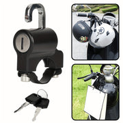 Motorcycle Helmet Lock Universal Bike Handlebar Lock for 22-28mm Tubing