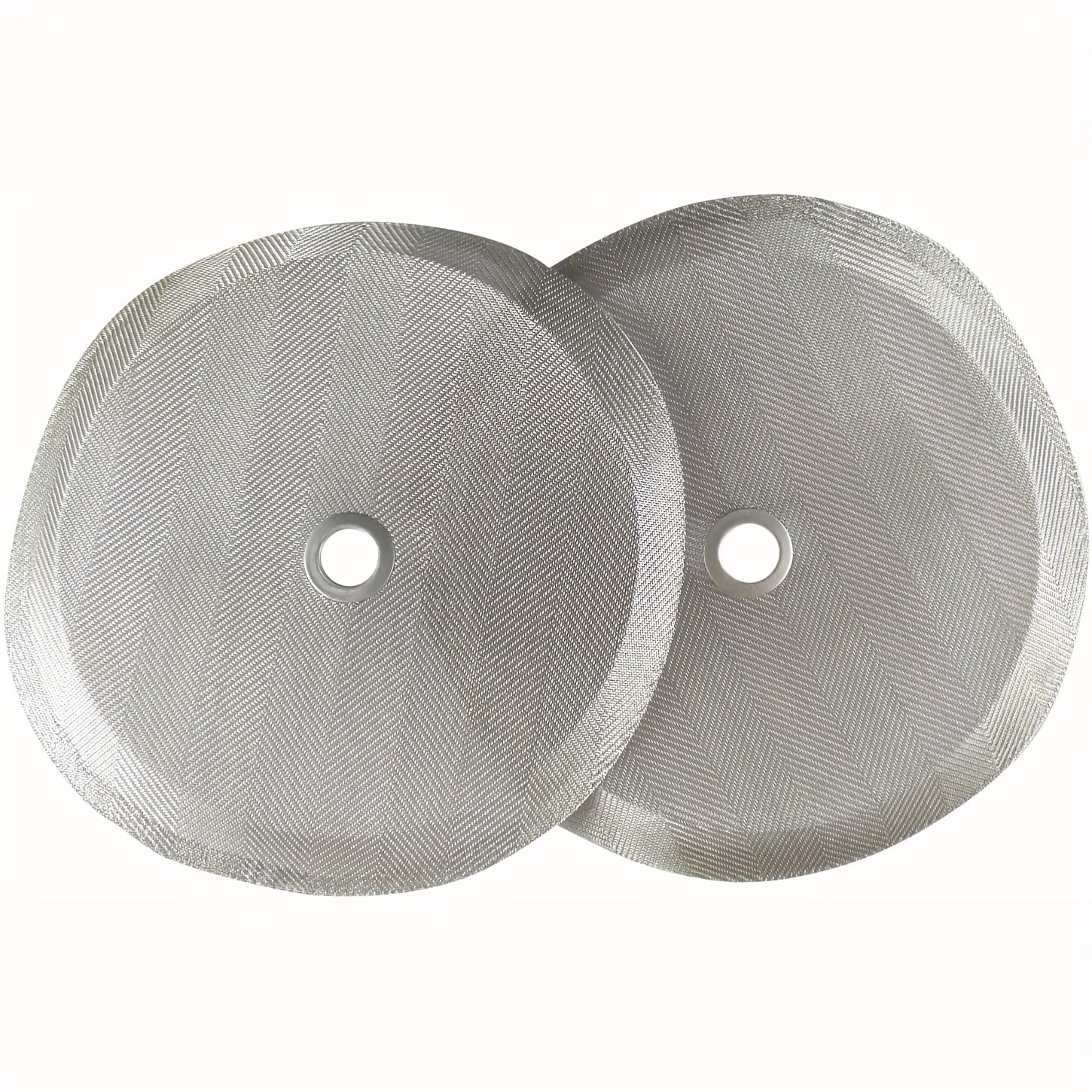 Два фильтра из нержавеющей стали для кофемашин и чайников объемом 350/700/1000 мл. Эти многоразовые сетчатые фильтры легко чистить.