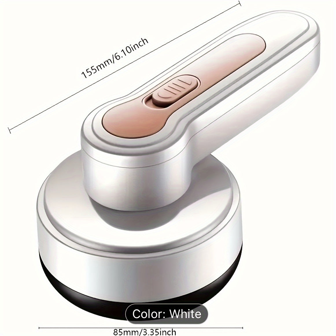 Removedor de pelusas inalámbrico portátil para ropa, muebles y alfombras