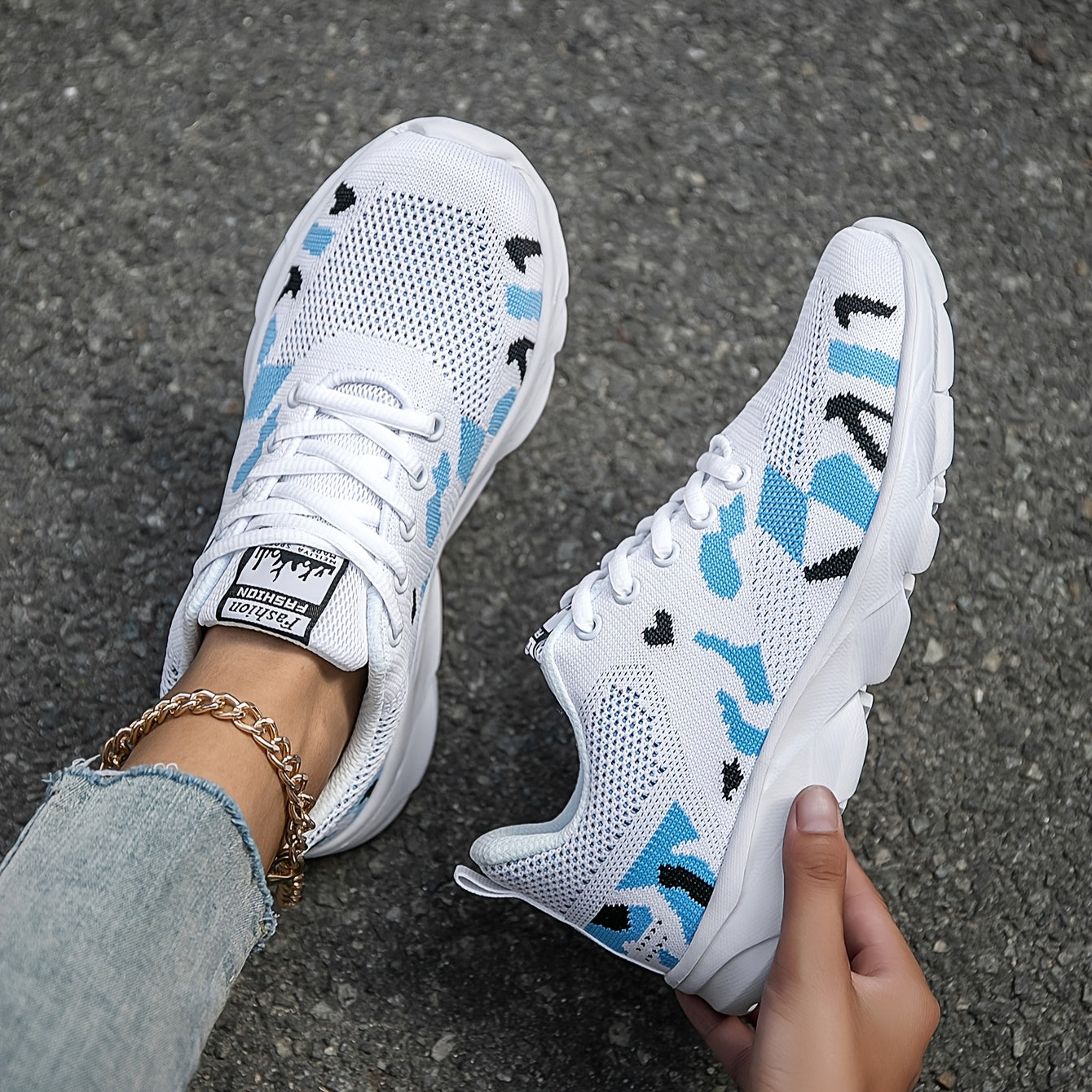 Women's Mesh Running Shoes Lightweight Breathable Sneakers All Seasons