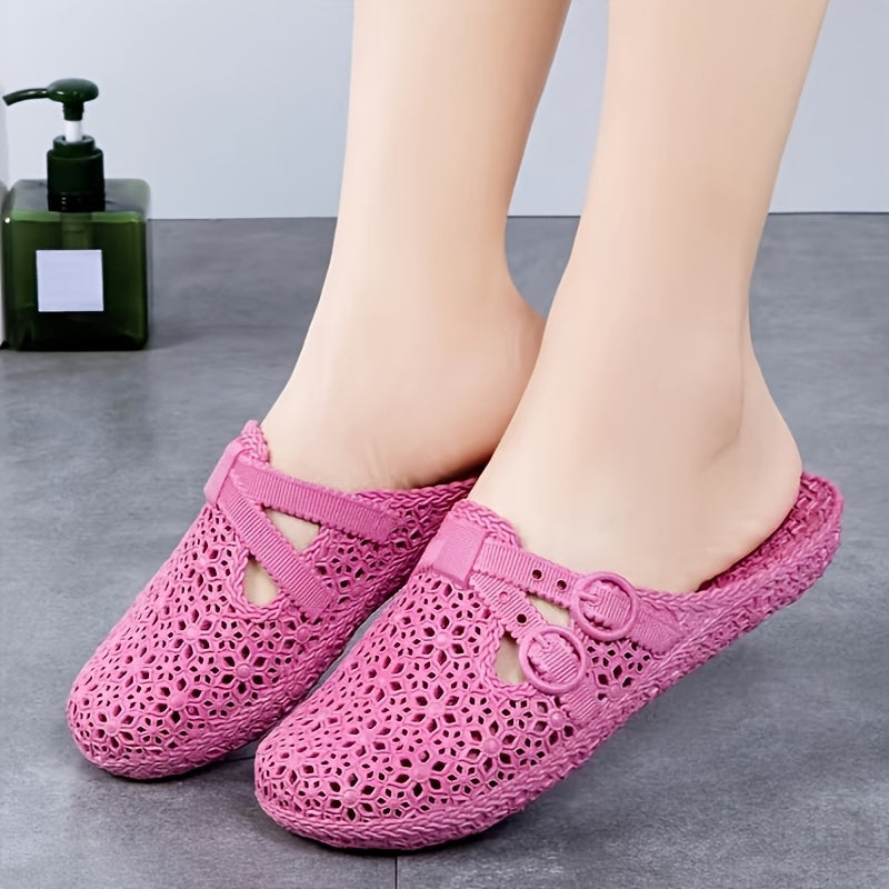 Women's Breathable Slippers Indoor Outdoor Comfortable Bathroom Shoes