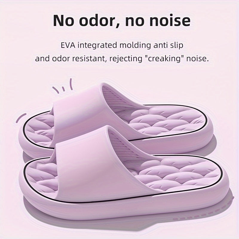 EVA противоутечные слайды, повседневные нескользящие тапочки с открытым носком для дома и ежедневного ношения
