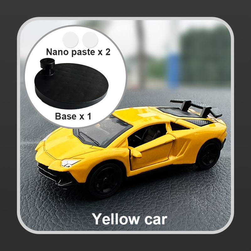 Ijodiy Avtomobil Paneli Dekoratsiyasi Metall Qobiq Sport Avtomobil Uslubi 8 Rangli Burilishlar