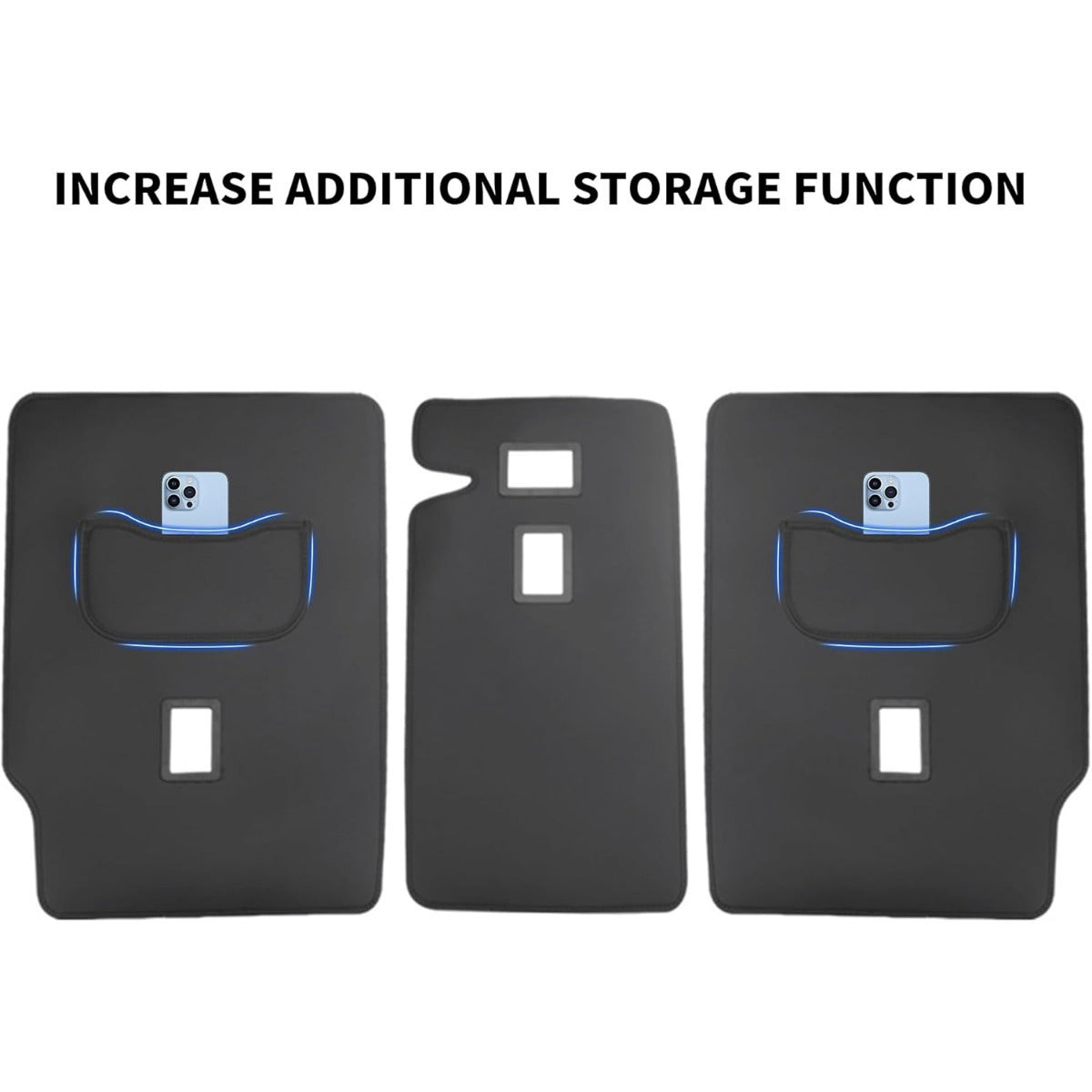 2nd Row Faux Leather Seat Cover Protector All-Weather for Tesla Model Y