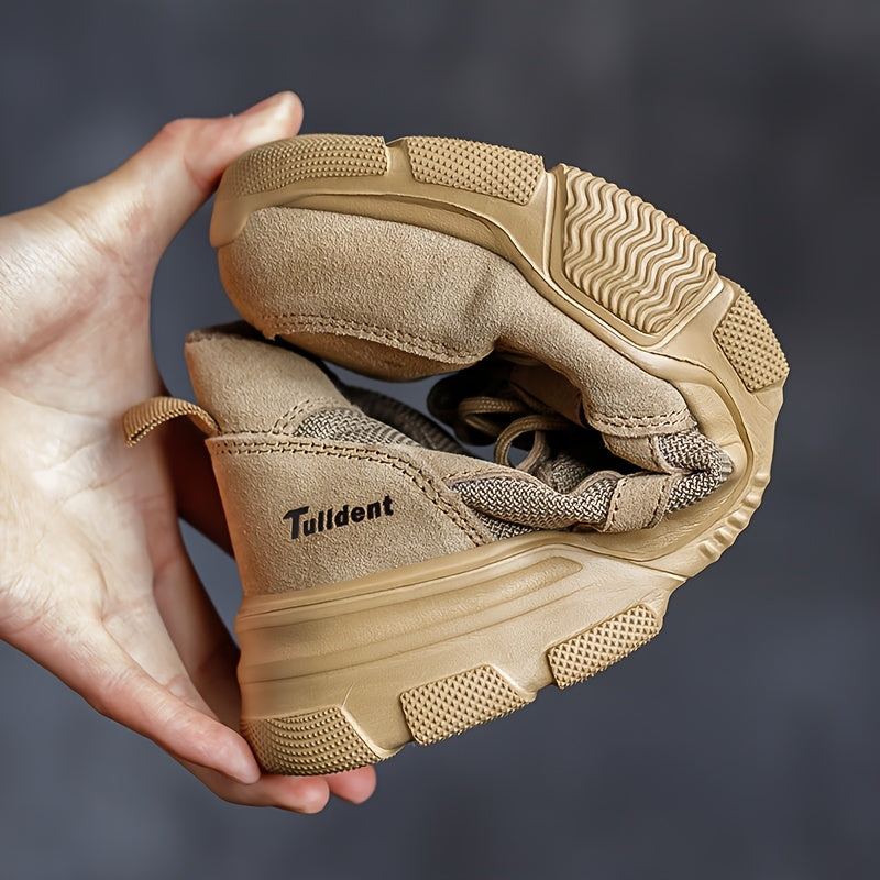 Men's Insulated Steel Cap Work Shoes Breathable Resistant Sole for Electricians