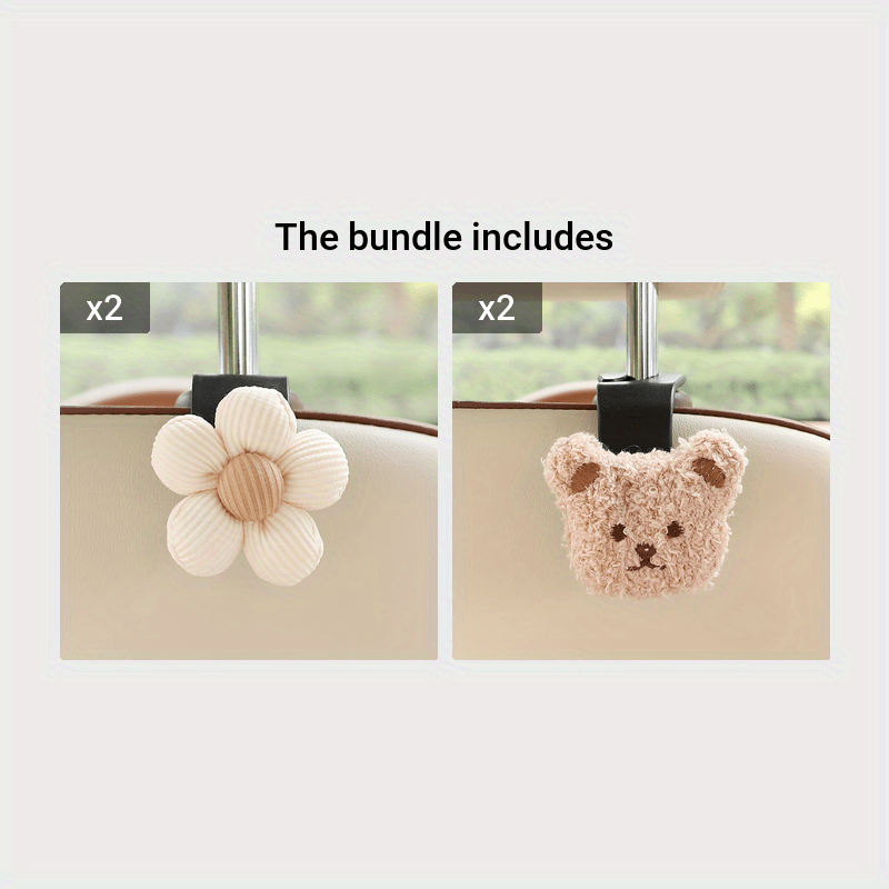 Gancho organizador trasero para asiento de coche, multiusos, interior del coche, gancho oculto trasero