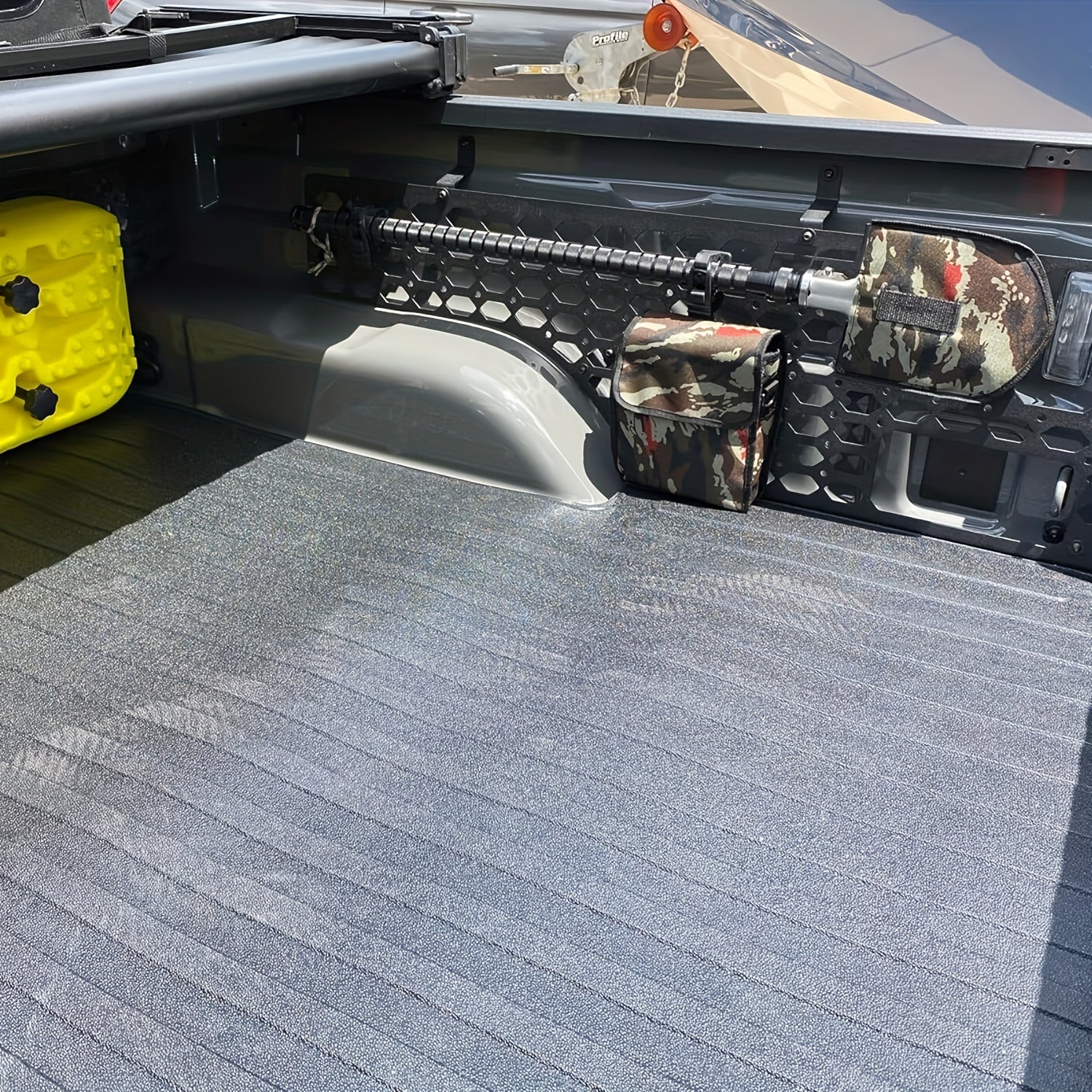 2PCS Black Rubber Clamp Kit for Off-Road Vehicles and UTVs 1-1/2 Inch