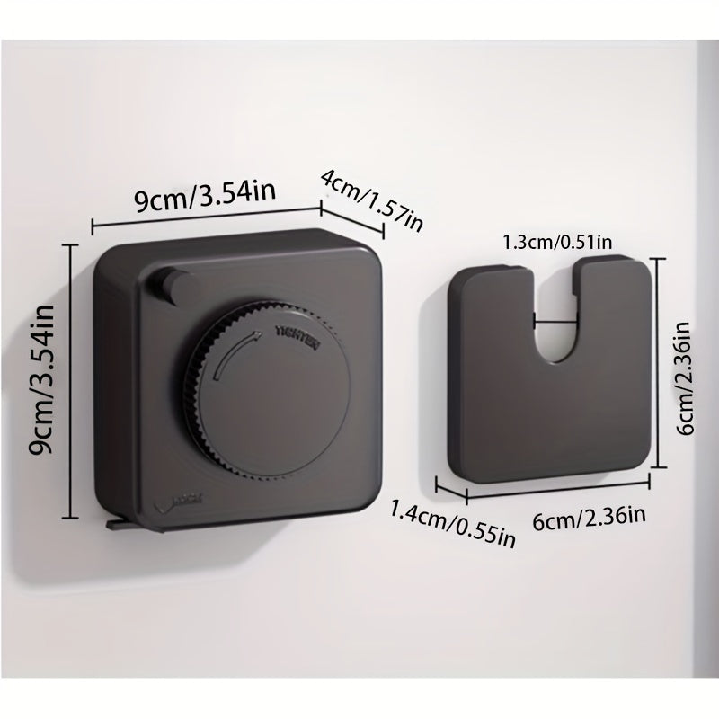 Square Clothesline with 4.8m Wire Rope for Home Bathroom Balcony