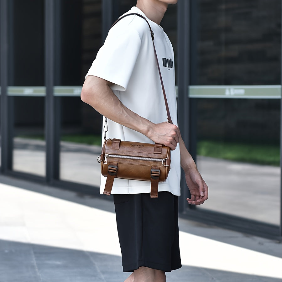 WEIXIER Ko'krak Sumkasi: Ko'p funksiyali, dog'ga chidamli yelka xabarchi sumkasi, olib tashlanadigan tasma bilan. Ish, sayohat va tasodifiy kunlik sumka uchun ideal. Do'stlar va oila uchun ajoyib sovg'a.