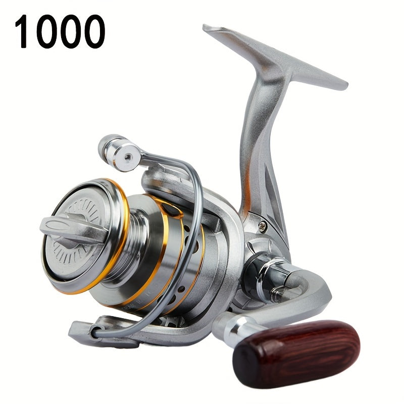 Spinning Fishing Reel CNC Metal Spool Saltwater Freshwater 5.2:1 Gear Ratio