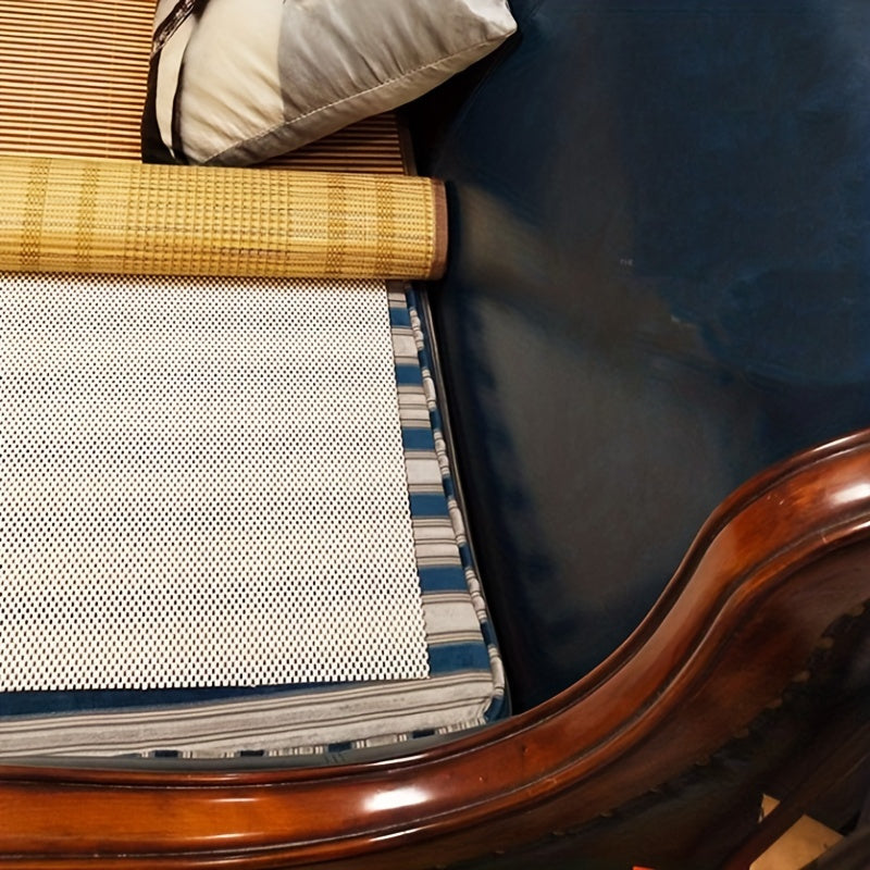 Reversible Silicone PVC Non-Slip Mesh Mat for Bed Sheets Sofa Carpets and Floors