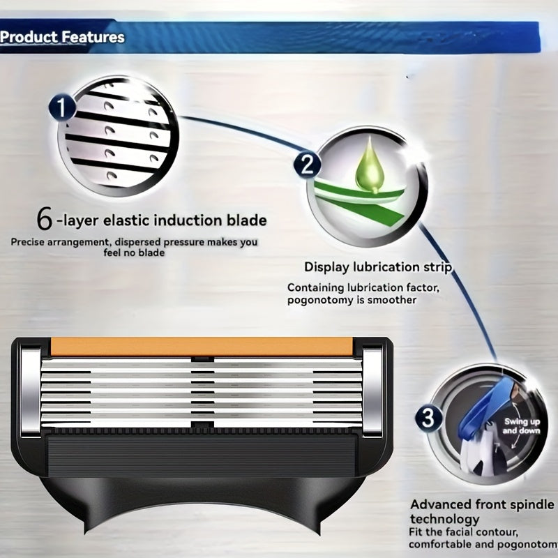 erkaklar uchun zanglamas po'latdan yasalgan tıraş mashinasi o'rnash uchun pichoq to'plami 32 xavfsizlik pichog'i