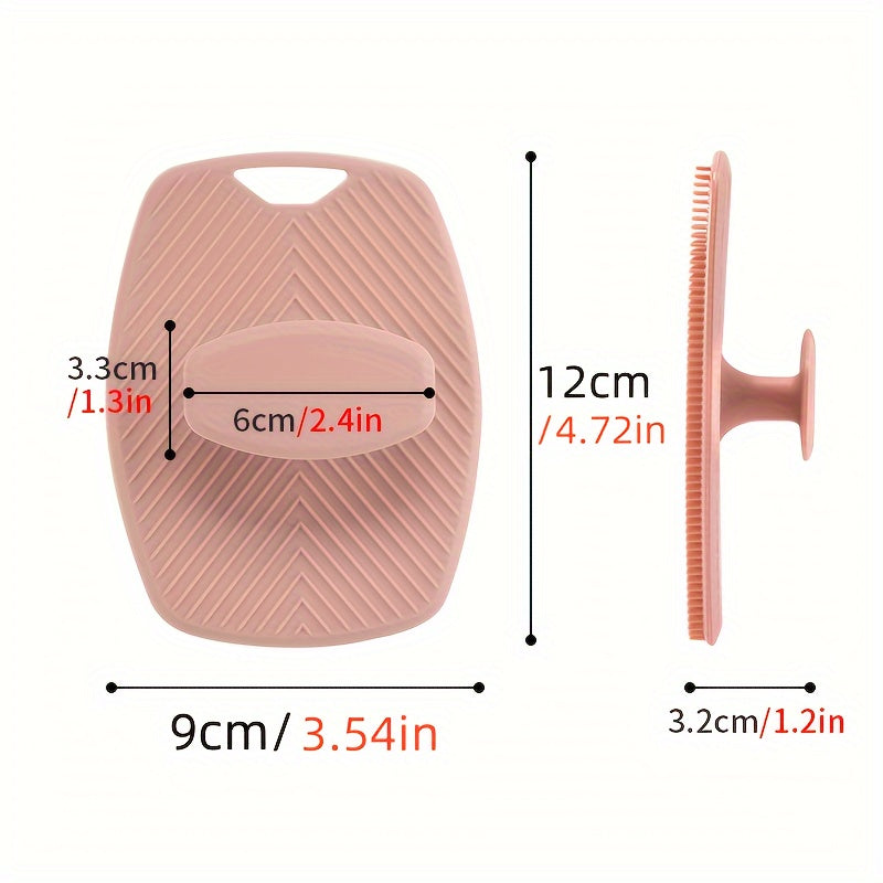 SoftTouch erkaklar uchun eksfoliator, ergonomik tutqichi va yumshoq silikon skrabberi bilan yumshoq teri parvarishi uchun. Tozalash oson va dush yoki hammom uchun ideal.