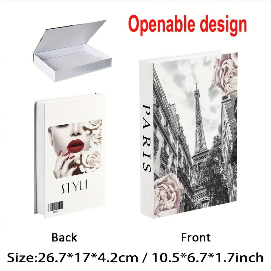 Decorative Fake Book Ornament for Living Rooms and Offices