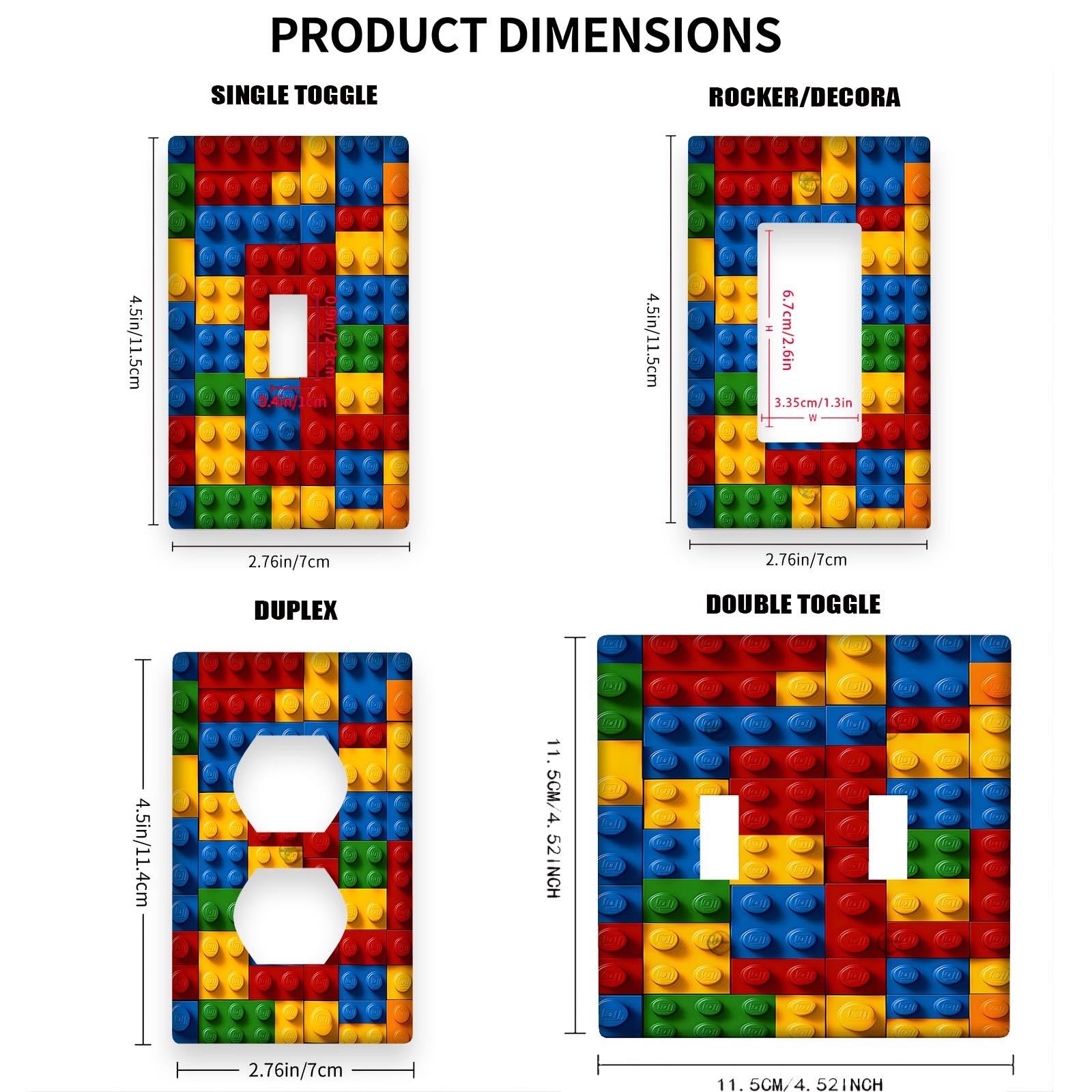 Cubierta decorativa para placa de pared, no necesita electricidad, fácil de limpiar, versátil, decoración para el hogar