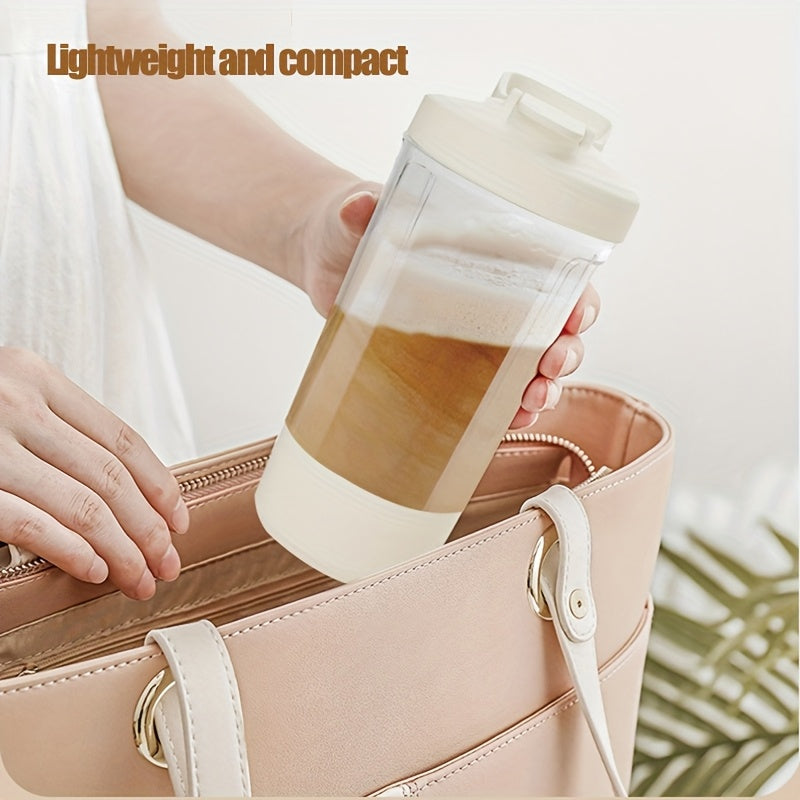 Licuadora de café con autormezcla de 400ml, portátil, recargable por USB, mezcla automática