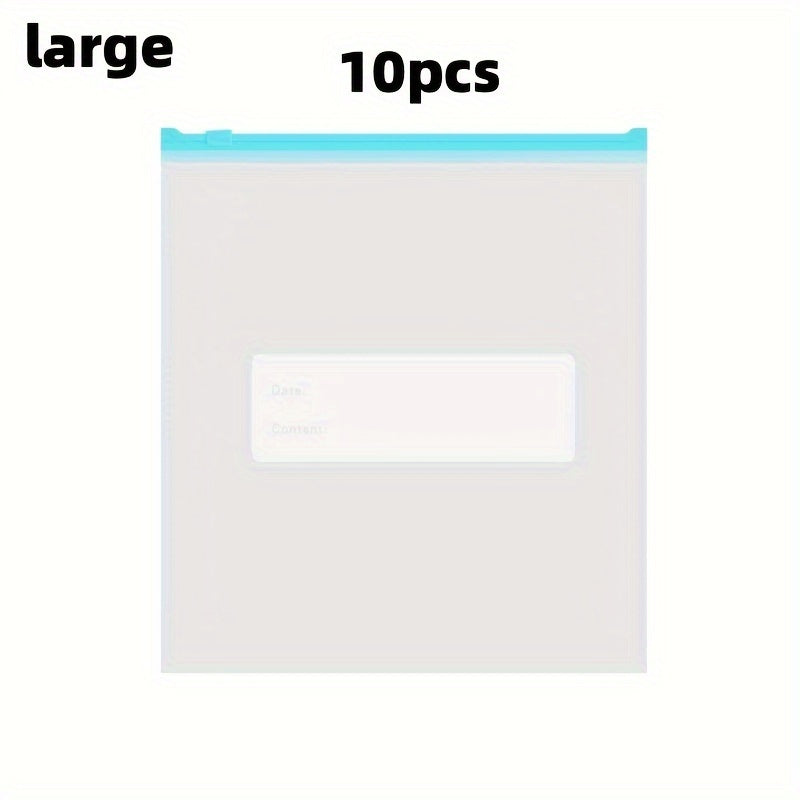 BPA-bezatish Reusable Plastik Vacuum Sealer Saqlash Sumkalar - 10, 15 yoki 20 ta Ziplock Saqlash Sumkalaridan tanlang, oziq-ovqat uchun. Meva, sabzavot, loviya va boshqalar uchun mukammal yopiq sumkalar. Elektrsiz, ko‘p funksiyali uy tashkiloti yechimi.