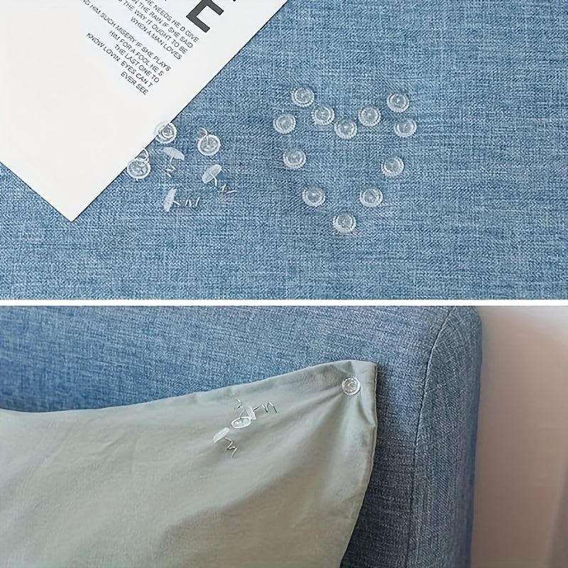 Upholstery Pins 10 Pieces 1.5cm Light Beige Polypropylene for Slipcovers Furniture