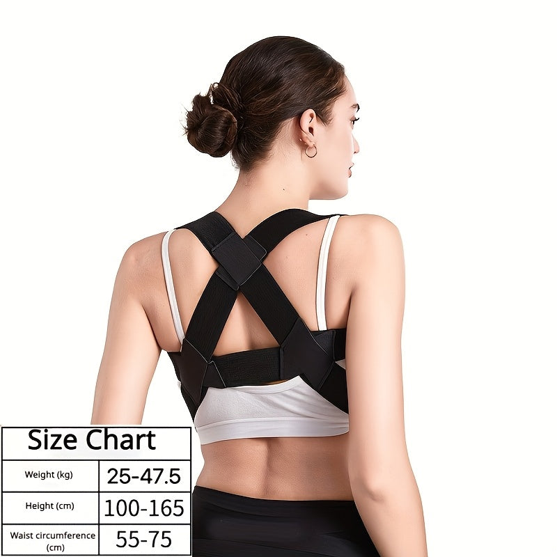 Invisible Posture Corrector Belt for Women Adjustable Spine Alignment Humpback Support