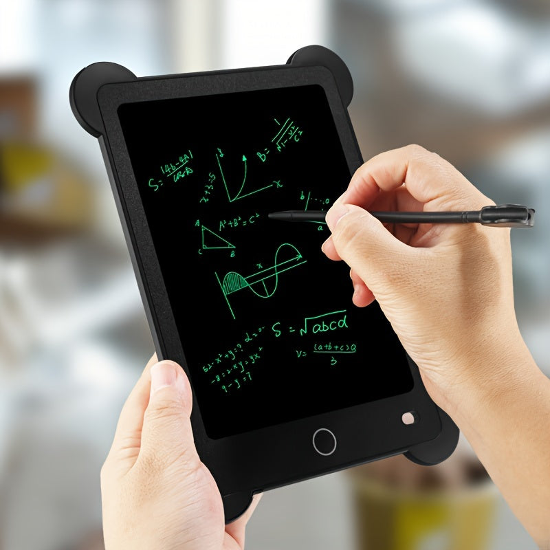 Tableta de escritura LCD de 21.59cm para dibujar y garabatear con borrado con un clic para niños y adultos