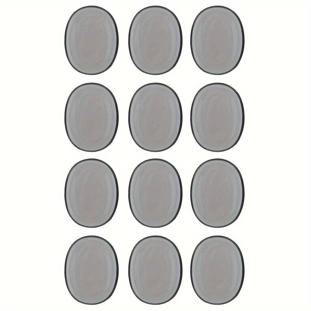 12-Donali shaffof silikondan tayyorlangan snare va tom davullari uchun dampenerlar