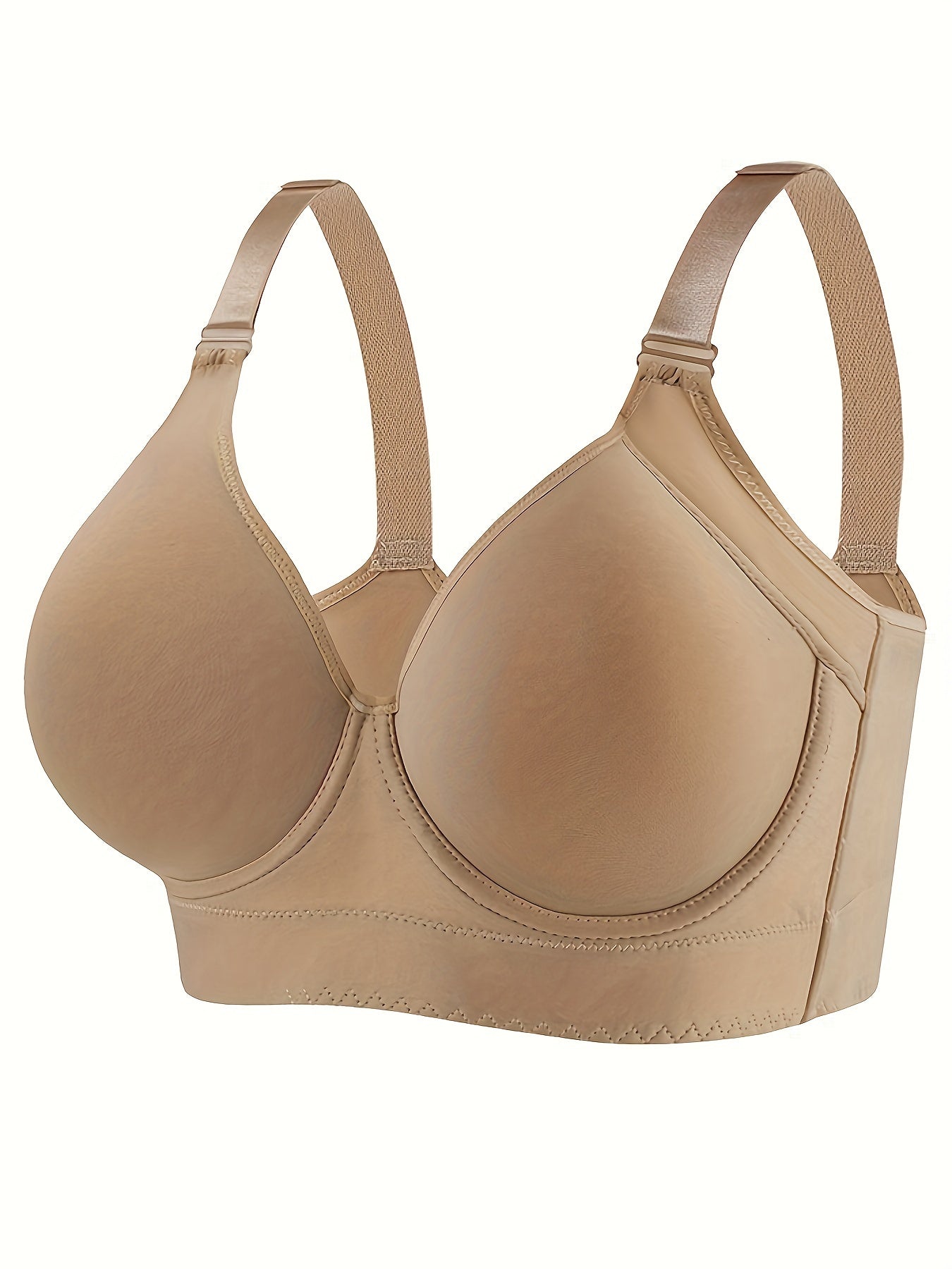 Women's Seamless Breathable Cotton Bra for Comfort and Support