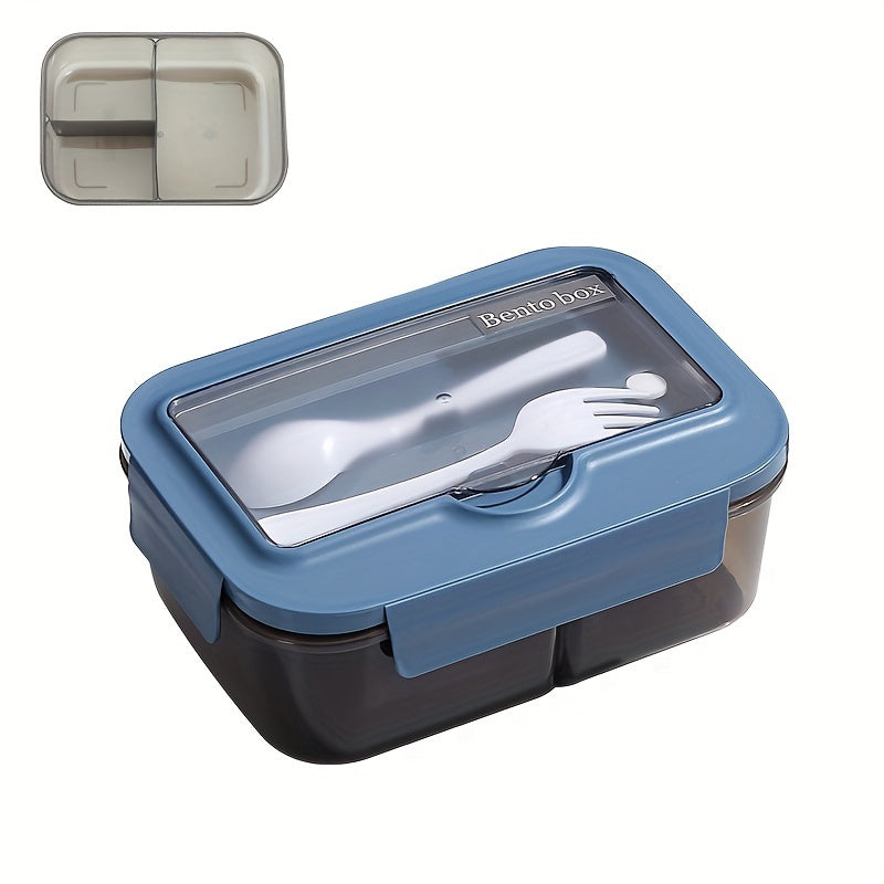 Leak-Proof Double-Layer Lunch Box Large Capacity Microwave Safe Portable Meal Container