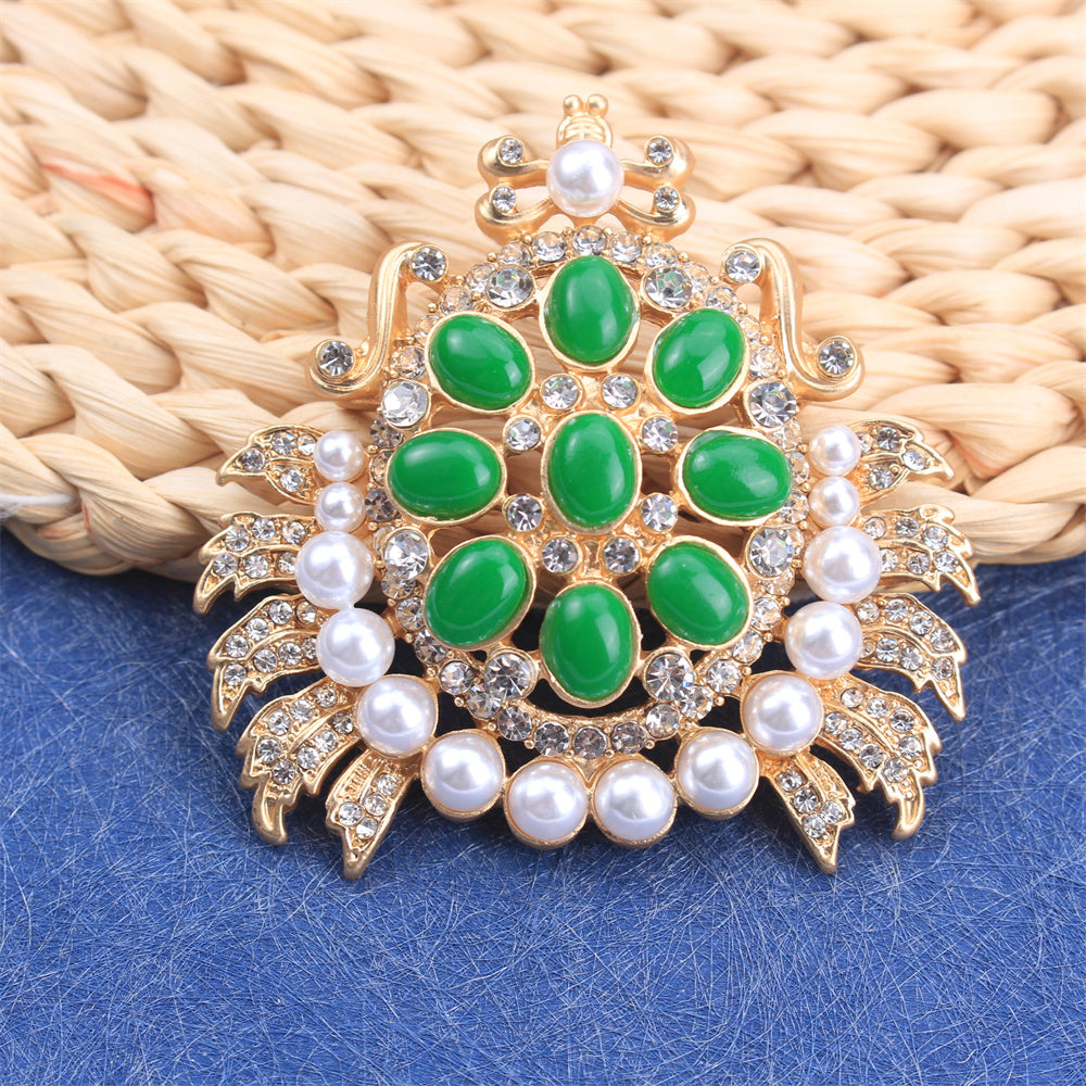 Barok Krab Broshli Rojdestvo uchun zargarlik buyumlari, kiyimlar, sumkalar, shlyapa