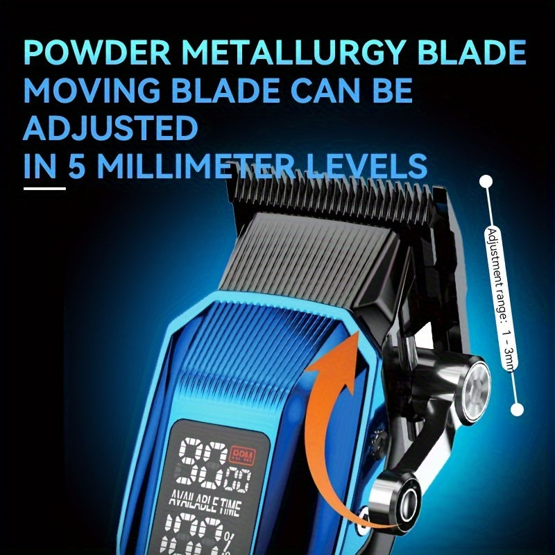 Recortadora de cabello inalámbrica con batería recargable de 4600mAh