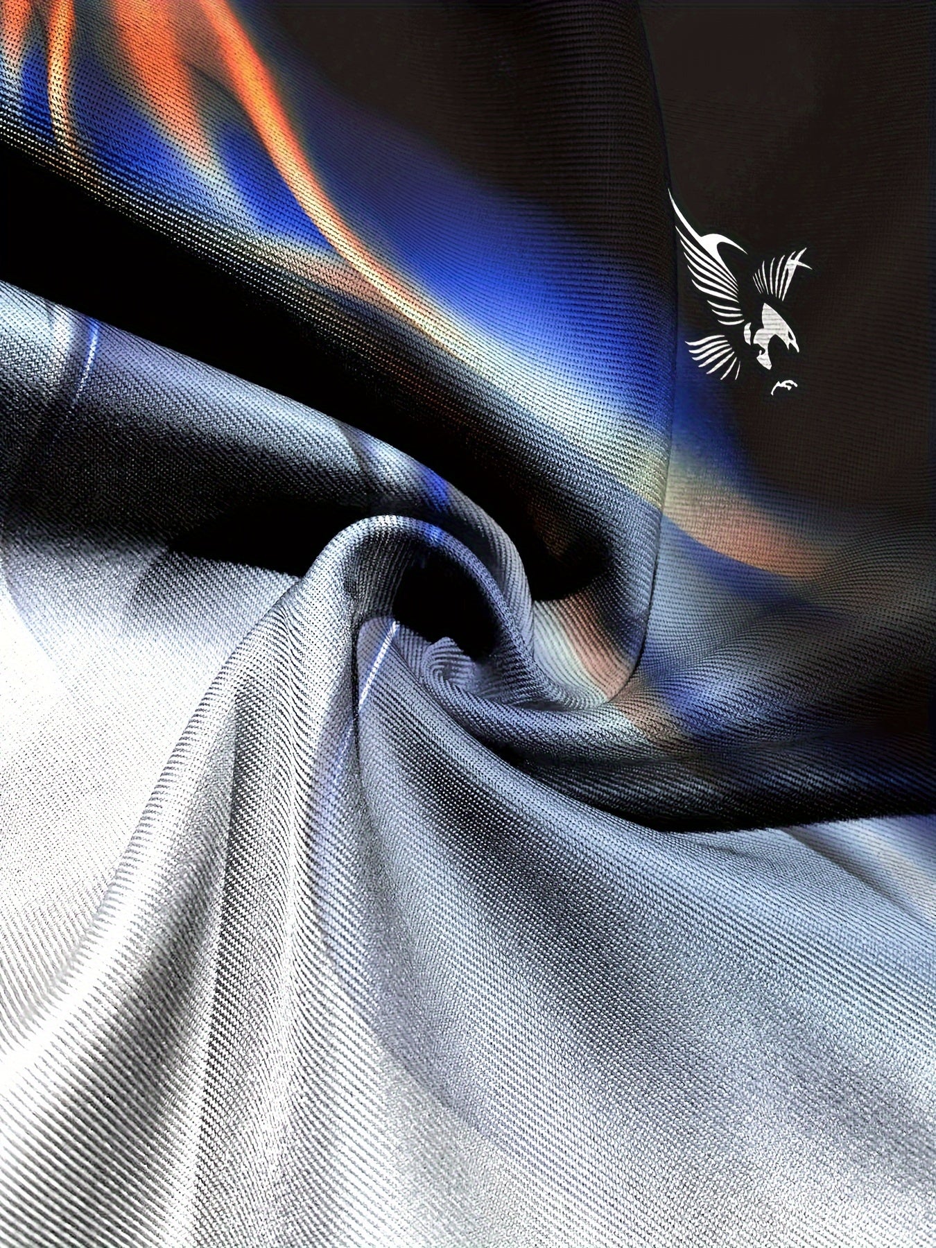 Plus Size Men's T-Shirt with Abstract Graphic Crew Neck Summer Polyester Casual Fitness Leisure