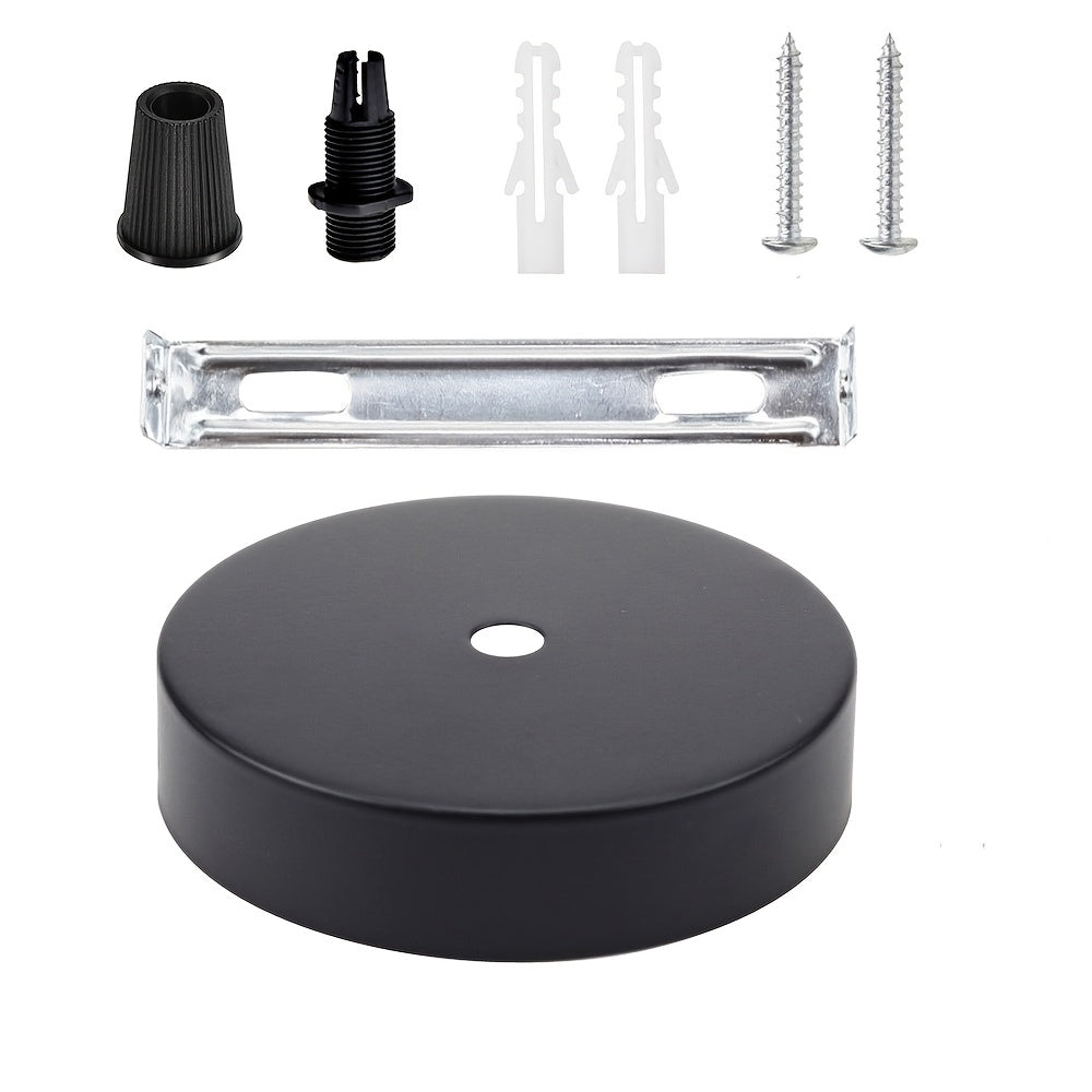 Adjustable Height Metal Pendant Light Kit Compatible with E26 Bulbs No Electricity Needed Wall Lamp Accessory