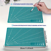 Durable PP Material Rotary Cutting Mat for Sewing and Scrapbooking A4