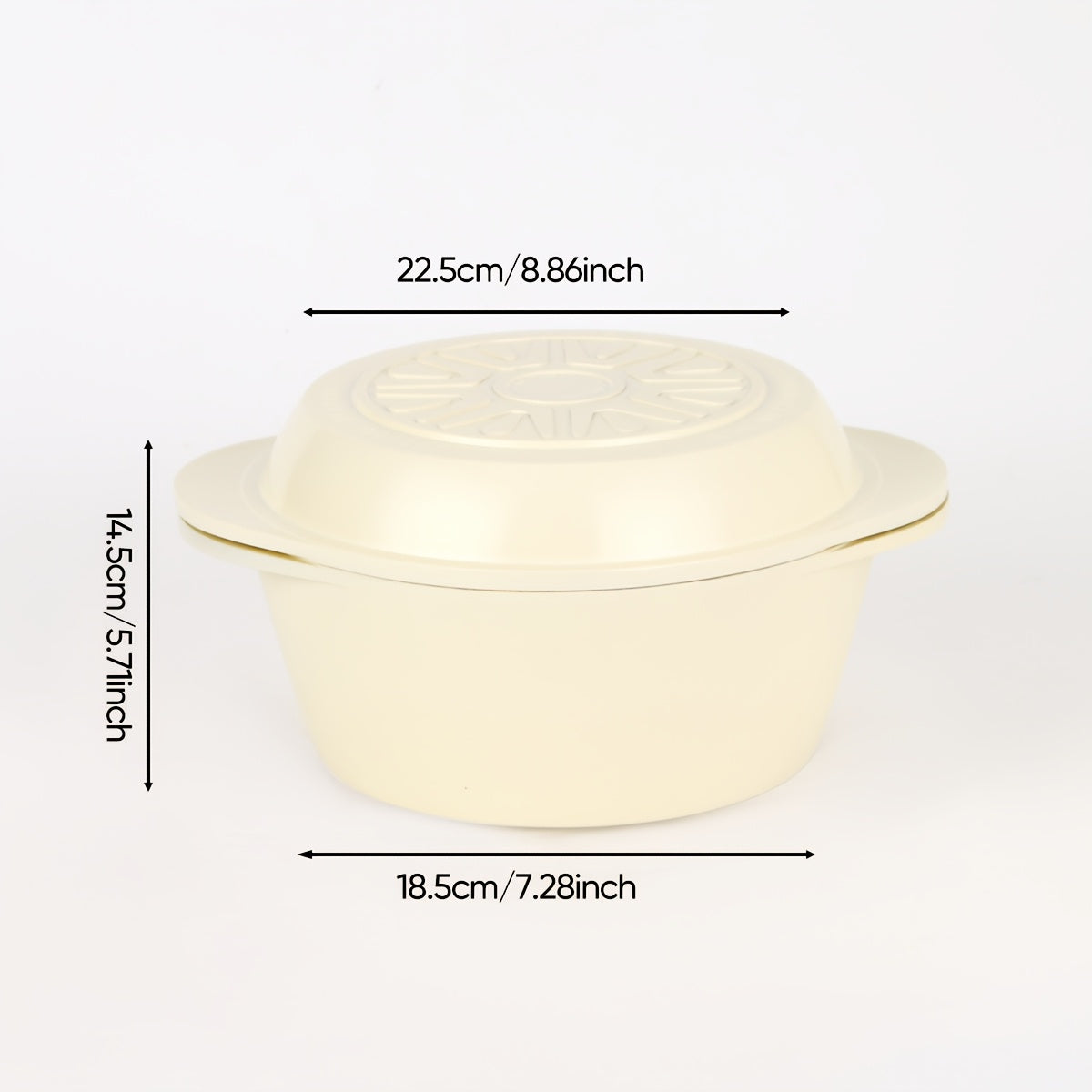 Multipurpose 22.1cm Aluminum Frying Pan for Sauteing Cooking Kitchen Tool