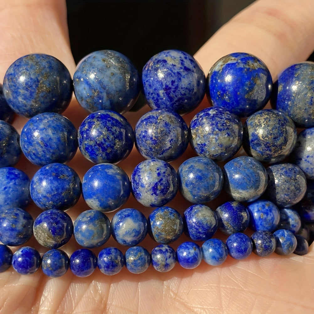 Natural Lapis Lazuli Beads 4/6/8/10/12mm Round Jewelry Making Supplies