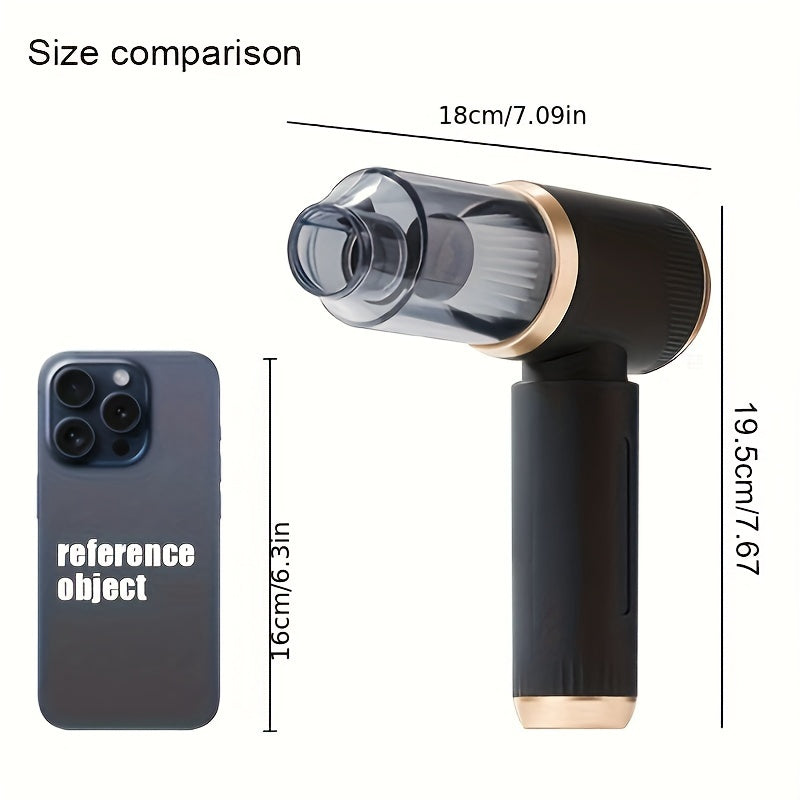 Wireless Portable Vacuum Cleaner, Handheld, Rechargeable, Pet Hair Dust Removal