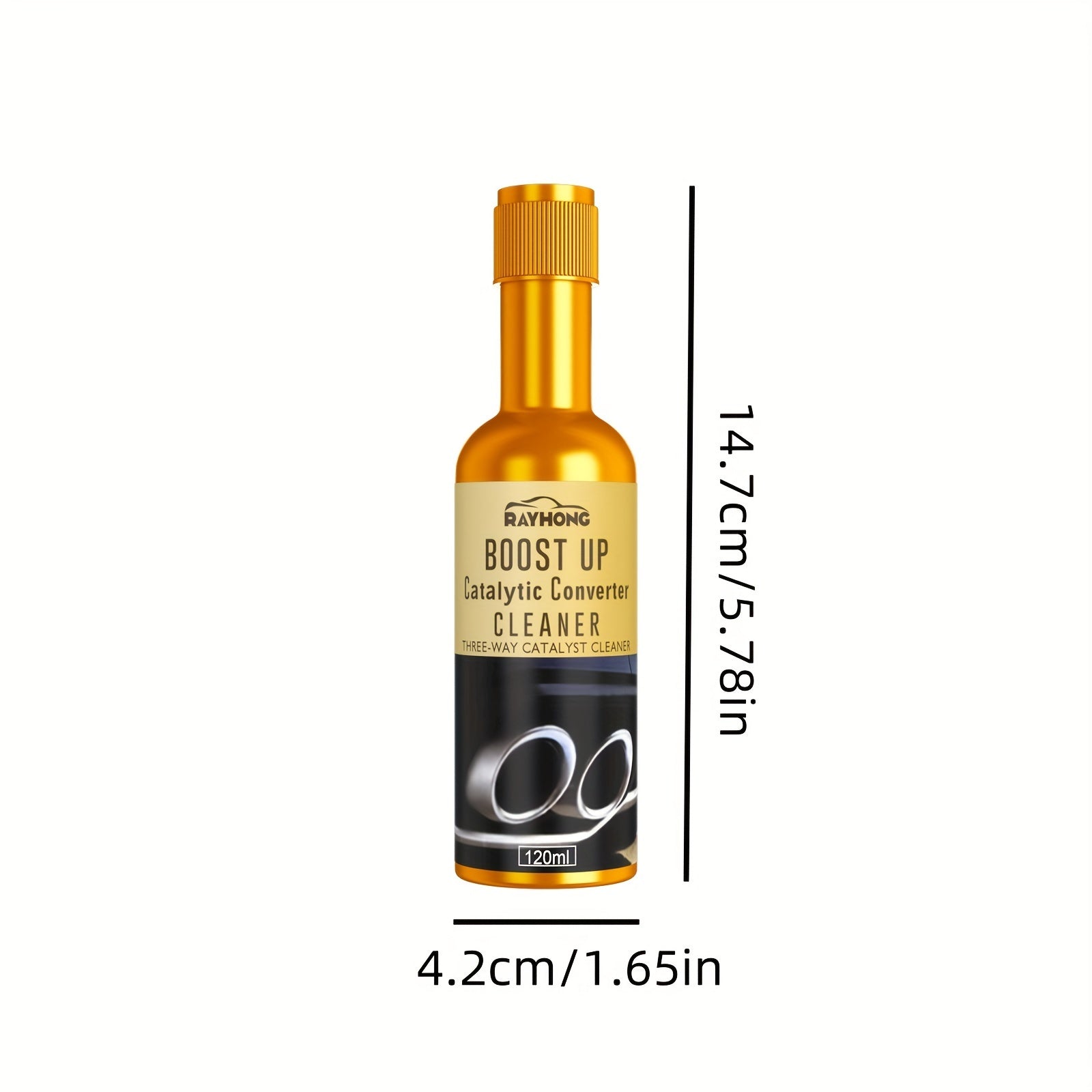 Limpiador de catalizador 120ml Removedor de depósitos de carbono del motor Mantenimiento del coche