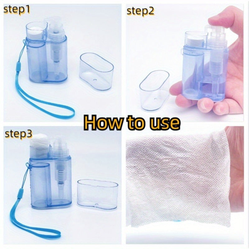 Портативный мини-увлажнитель с хлопковыми полотенцами для путешествий и кемпинга