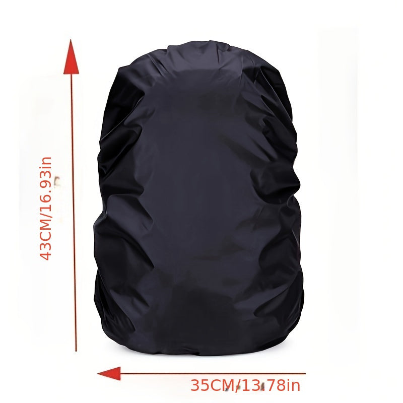 Unisex Waterproof Backpack Rain Cover Adjustable Cross Strap Outdoor Hiking