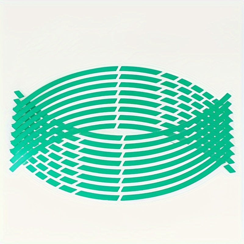 Yorug‘lik qaytaruvchi velosiped g‘ildirak stikerlari, suv o'tkazmaydigan rim lentalari, 17 va 18 dyuymli mototsikllar, avtomobillar uchun