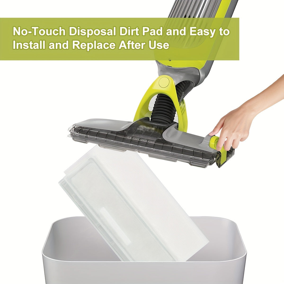 20pcs Disposable Steam Mop Replacement Pads for Floor Cleaning Deep Dust Removal