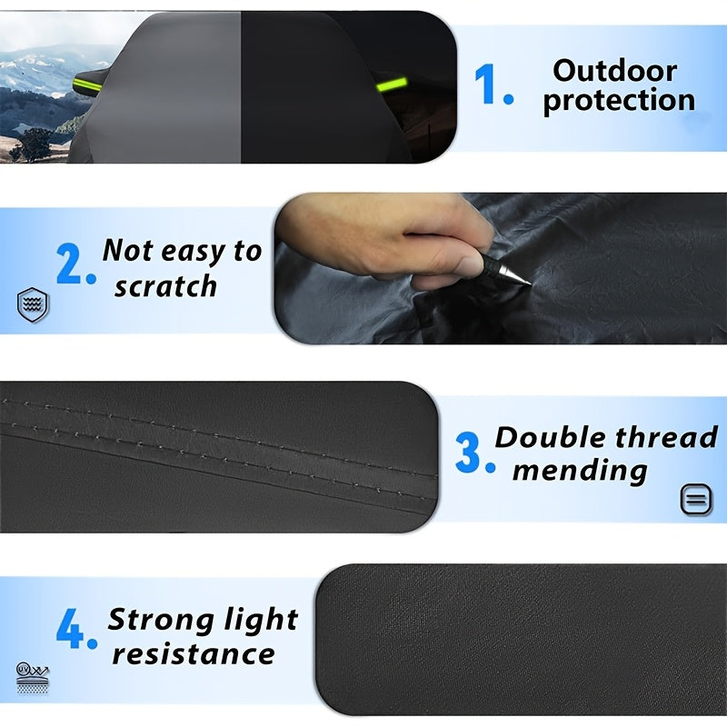 Outdoor Car Cover for Chevrolet Corvette C4 Full Exterior Protection Black