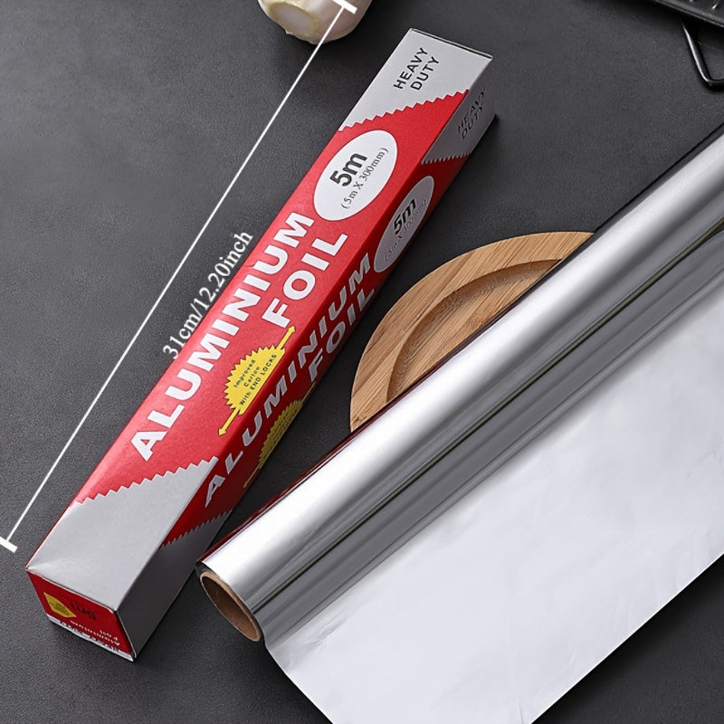 Aluminum Foil Sheets for Baking and Grilling Oven-Safe Roasting and Food Wrapping